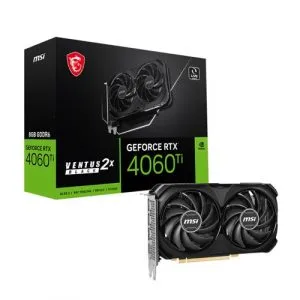 MSI GeForce RTX 4060 Ti VENTUS 2X BLACK 8G OC Graphic Card