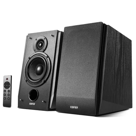 EDIFIER R1855DB MULTIMEDIA 2.0 BLACK BOOKSHELF SPEAKER WITH BLUETOOTH 5.0