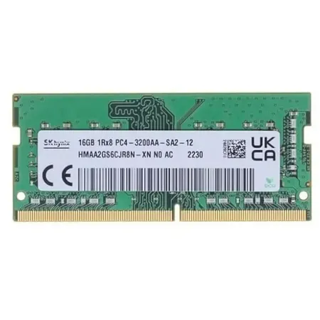 Hynix 16GB DDR4 RAM 3200MHz CL22 2Rx8 260-Pin Laptop Memory Module (Pulled Out)