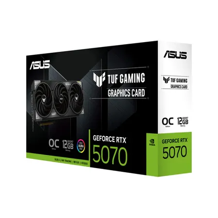Asus Tuf Gaming RTX 5070 OC Edition 12GB GDDR7 Graphics Card TUF-RTX5070-O12G-GAMING