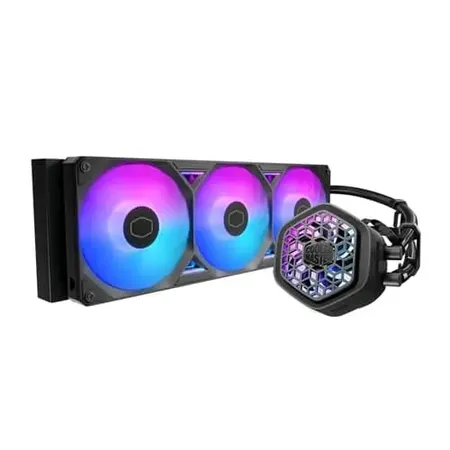 Cooler Master MasterLiquid Atmos II LCD 360mm ARGB CPU Liquid Cooler (MLX-D36M-A25SZ-L1)