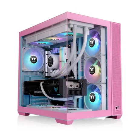 Thermaltake View 380 TG ARGB ATX Mid Tower Tempered Glass Computer Case