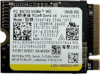 WD SN740 256GB SSD M.2 2230 30mm NVMe PCIe 4.0 Gen 4 x 4 (OEM)
