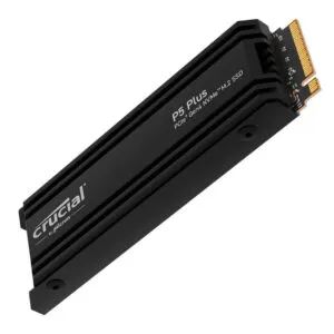 Crucial P5 Plus 2TB Gen4 NVMe M.2 SSD Internal Gaming SSD with Heatsink CT2000P5PSSD5