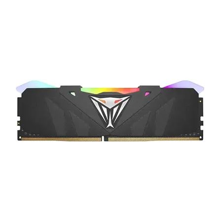 PATRIOT Viper Steel RGB 8GB ( 8GBx1 ) 3200MHz DDR4 RAM ( Black ) ( CL18 )