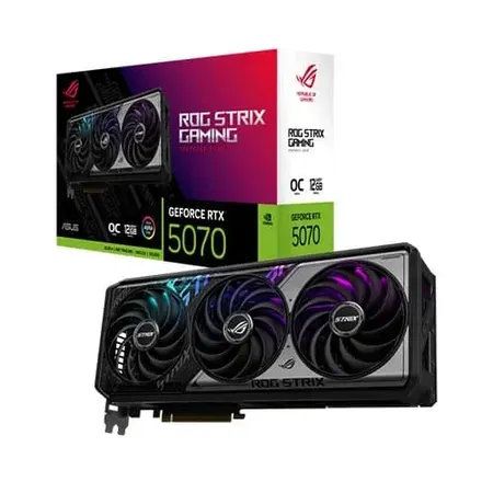ASUS ROG Strix RTX 5070 OC 12GB GDDR7 Graphics Card (ROG-STRIX-RTX5070-O12G-GAMING)