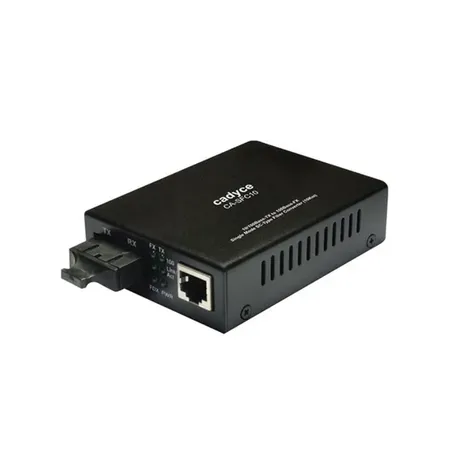 Cadyce CA-SFC10 10/100Base-TX to 100Base-FX Single-Mode SC Fiber Converter