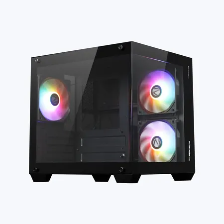 Zebronics Mercury 10 Premium Gaming Chassis, Black