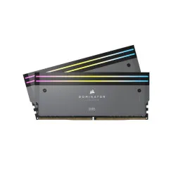 Corsair Dominator Titanium RGB 64GB (32GB x 2) 6000MHz CL30 DDR5 Desktop Memory (RAM) Grey