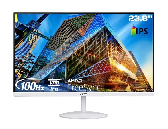 Acer SA242YE 23.8 Inch Full HD IPS Ultra Slim (7.2mm Thick) Backlight LED LCD Monitor