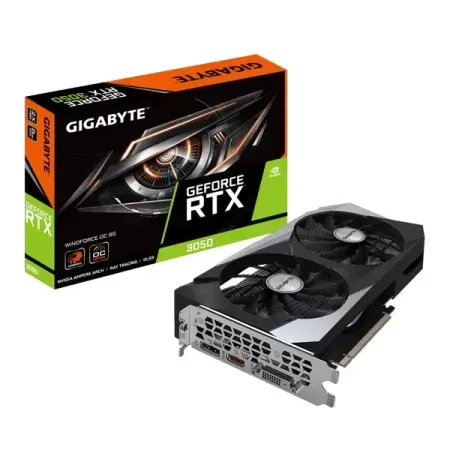 Gigabyte Rtx 3050 Windforce Oc V2 8Gb Gaming Graphics Card (GV-N3050WF2OCV2-8GD)