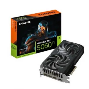 Gigabyte GeForce RTX 5060 Ti Windforce OC 8GB GDDR7 Graphic Card GV-N506TWF2OC-8GD