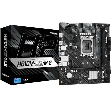 ASRock H610M-HDV/M.2 LGA 1700 DDR4 Micro ATX Intel Motherboard