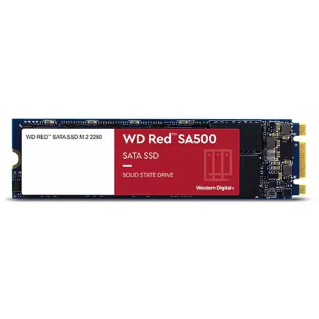 WESTERN DIGITAL Red SA500 500GB NAS M.2 SATA SATA 3 Internal Solid State Drive ( SSD )
