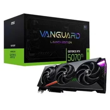MSI GeForce RTX 5070 Ti Vanguard SOC Launch Edition 16GB GDDR7 Graphics Card