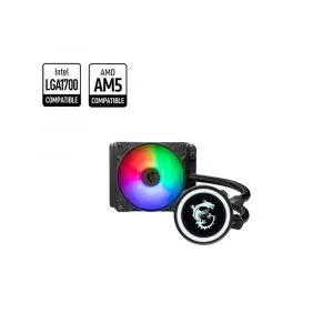 MSI MAG CoreLiquid B120 120mm Single Tower Auto-RGB Liquid Cooler (Black)