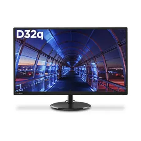 Lenovo D32q-20 31.5 Inch QHD 75Hz IPS Panel 4MS AMD Freesync Monitor