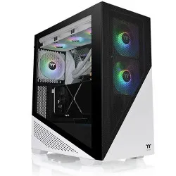 Thermaltake Divider 370 TG Snow ARGB Mid Tower Chassis (CA-1S4-00M6WN-00)