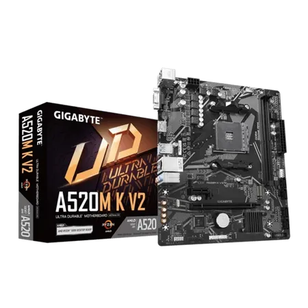 GIGABYTE A520M K V2 DDR4 AMD Motherboard