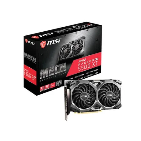 MSI Radeon RX 5500 XT Mech OC 8GB AMD Graphic Card