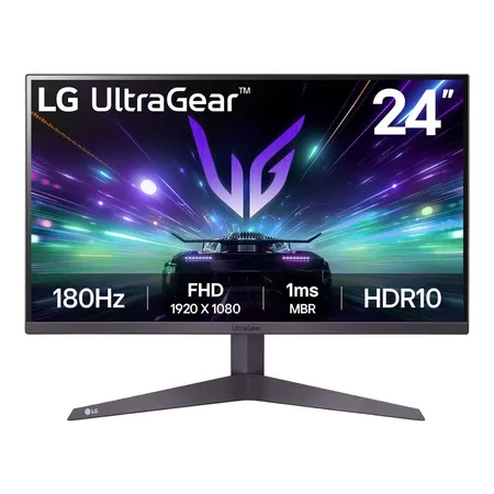LG Ultragear 24GS65F-B 24 Inch FHD 180Hz IPS Panel 99%SRGB 1MS NVIDIA Gsync Gaming Monitor