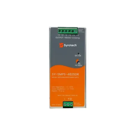 Syrotech SY‑SMPS‑4825DR 48V 2.5A DIN Rail Industrial 120W Power Supply