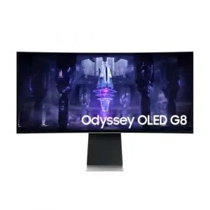 SAMSUNG Odyssey G8 LS34BG852SWXXL 34 Inch QHD 175Hz OLED Panel 0.1MS AMD Freesync Gaming Monitor
