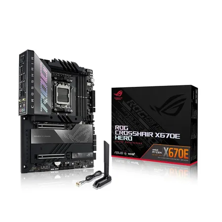 ASUS X670E CROSSHAIR HERO AMD AM5 MOTHERBOARD