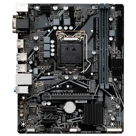 Gigabyte H410M H V2 Intel H410 LGA1200 DDR4 Micro-ATX Motherboard