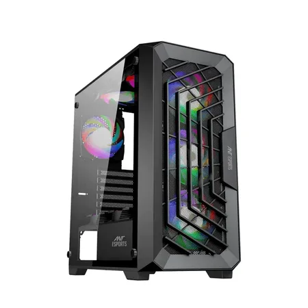 ANT ESPORTS SX5 ARGB ATX Mid Tower Cabinet (Black)