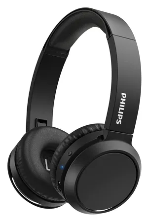 PHILIPS AUDIO TAH4205XTBK/00 BLUETOOTH 5.0, BASS BOOSTER, QUICK CHARGING UPTO 29H PLAYTIME, 32MM DRIVER, COMPACT FOLDING DESIGN BLUETOOTH WIRELESS ON EAR HEADPHONES WITH MIC (BLACK)