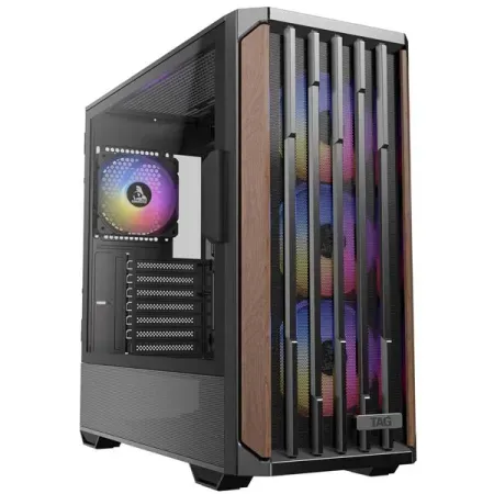 TAG Gamerz Stellar Alpha ARGB ATX Mid Tower Cabinet (Black)