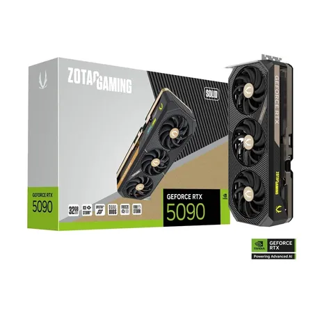 ZOTAC GAMING GeForce RTX 5090 SOLID 32GB DDR7 Graphics Card