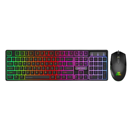 ANT ESPORTS KM1600 WIRED GAMING KEYBOARD AND GAMING MOUSE COMBO