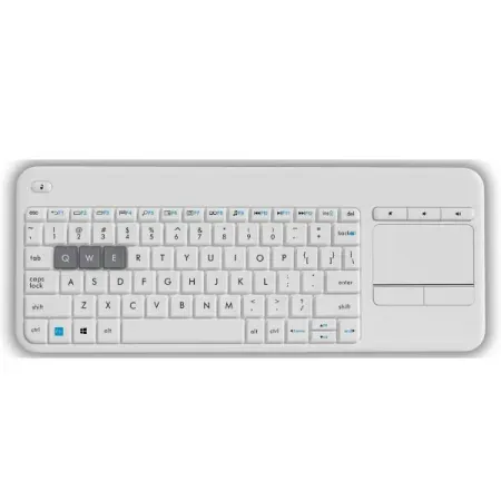 Coconut Bravo 3 Wireless Keyboard with Touchpad (White)