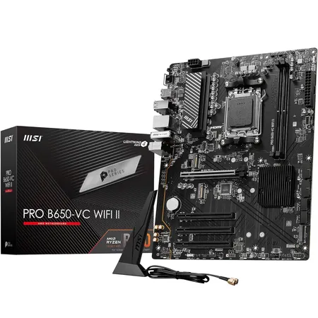MSI PRO B650-VC WIFI II AMD AM5 ATX Motherboard