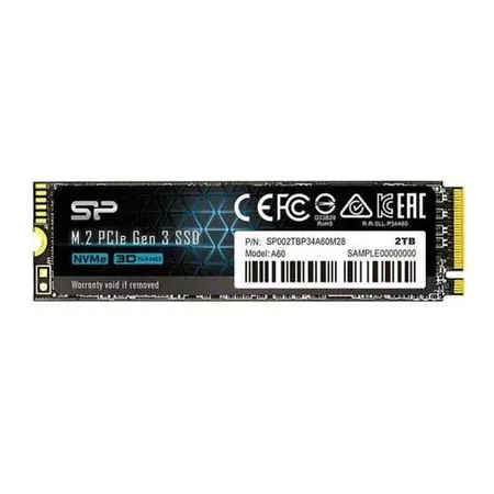 Silicon Power P34A60 2TB M.2 NVMe Internal SSD SP002TBP34A60M28
