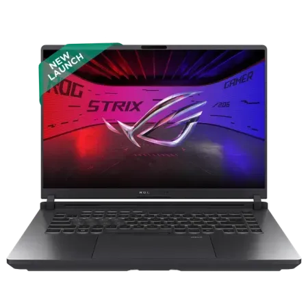 ASUS ROG Strix G16 G615JHR-S5005WS Intel Core i7 14th Gen Gaming Laptop (16GB, 1TB SSD, Windows 11 Home, 8GB Graphics, 16 inch 240 Hz 2.5K WQXGA Display, NVIDIA GeForce RTX 5050, MS Office Home 2024, Eclipse Gray, 2.65 KG)