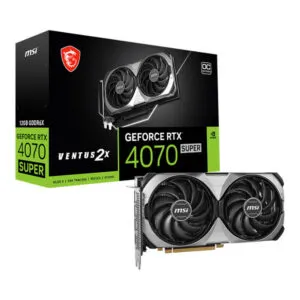 MSI GeForce RTX 4070 Super Ventus 2X OC 12GB Nvidia Graphic Card