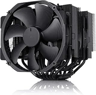 Noctua NH-D15 Chromax Black Dual 140 mm Fan CPU Air Cooler Intel LGA2066, LGA2011-0 & LGA2011-3, 1200, 1156, 1155, 1151, 1150 & AMD AM2, AM2+, AM3, AM3+, FM1, FM2, FM2+ (Backplate Required), AM4