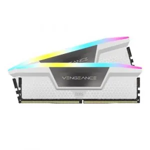 CORSAIR Vengeance RGB DDR5 RAM 64GB (2x32GB) 6000MHz CL40 RAM – Black