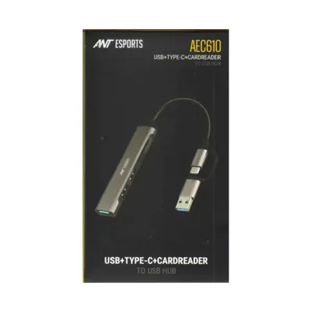 Ant Esports AEC610 Usb+Type-C+Cardreader To Usb Hub (AEC610)
