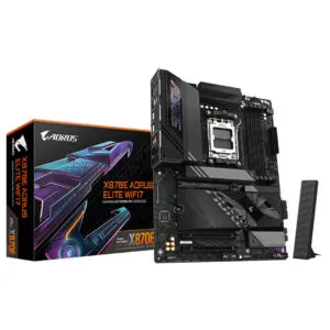 GIGABYTE X870E AORUS ELITE DDR5 WIFI7 AMD AM5 Socket ATX Motherboard