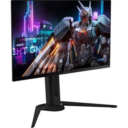 GIGABYTE AORUS FO27Q3 27" 360Hz 1440p QHD HDR Ready OLED Panel Gaming Monitor with Dual Speakers - Black