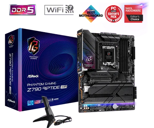 ASROCK Z790 PG RIPTIDE WIFI LGA1700 ATX MOTHERBOARD