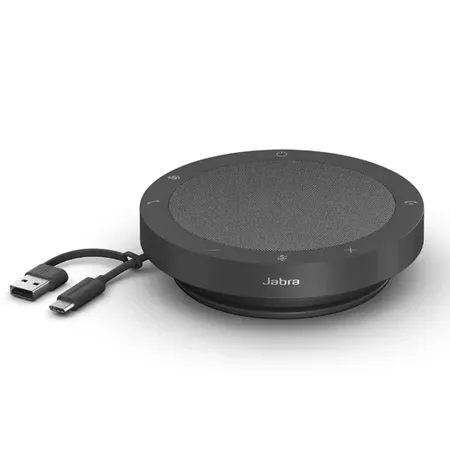 Jabra Speak2 40 Portable Speakerphone 2740‑109 with 4 Noise‑Cancelling Mics