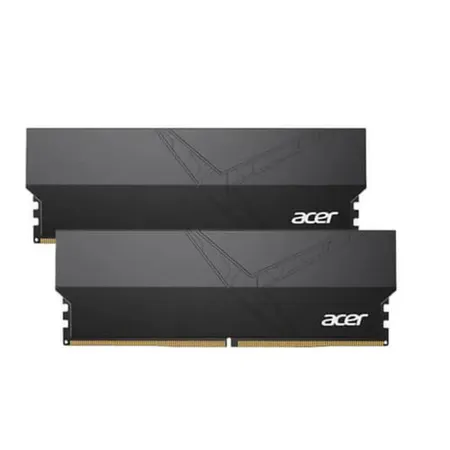 Acer HT200 32GB (16GBx2) DDR5 RAM 6000MHz CL32 288-Pin Desktop Memory – Black