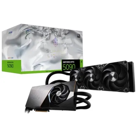 MSI GeForce RTX 5090 Suprim Liquid OC 32GB Graphic Card