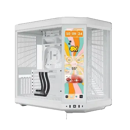 Hyte Y70 Touch Infinite Snow White Mid Tower Cabinet