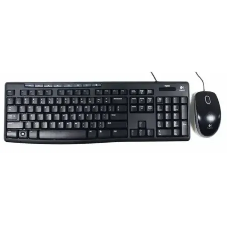 Logitech MK200 Wired Keyboard & Mouse Combo (920-002693)